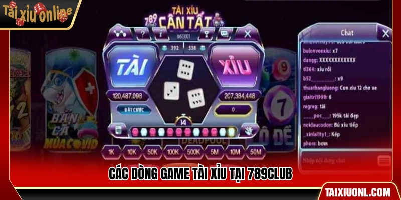 Danh sách phiên bản tại 789club tài xỉu online
