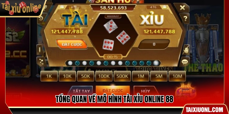 Khái quát hệ thống tài xỉu online 88